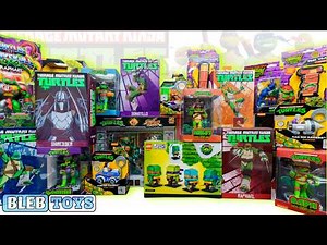 Teenage Mutant Ninja Turtles toy collection Unboxing | TMNT Neca 2012 | ASMR | No Talking