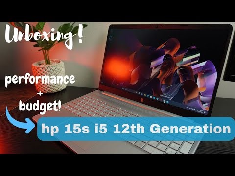 Unveiling Brilliance: HP 15s Laptop Unboxing & Review - Your Ultimate Guide to Power and Performance