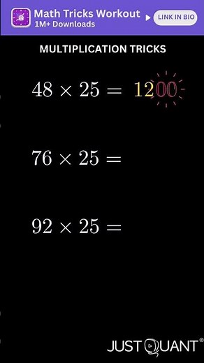 Math Tricks - Multiplication Tricks - Mental Math Shortcut - Fast Math Trick - Easy Math #mathtricks