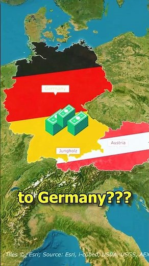 Weirdest border of European Continent???🇩🇪🇦🇹😲