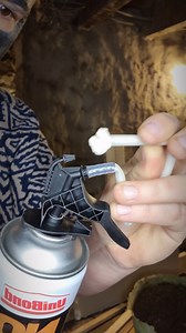 64K views · 75 reactions | Expanding foam? This is so helpful so you dont need to use the whole can at once. | DIY With Emma | Facebook