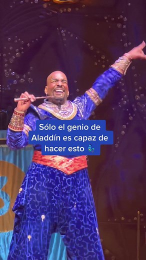 Levanta la mano si recuerdas esta mítica escena del genio de Aladdín 🧞‍♀️ No te pierdas este asombroso musical, que llega el 24 de marzo al Teatro Coliseum, Madrid. Consigue ya tus entradas en entradas.com ✨ #SomosEntradas #plan #musica #musical #disney #stage #parati #viral #madrid #quehacerenmadrid #recomendaciones #tiktok #cultura #aladdin #music #canciones #cine #movie #peliculas #film