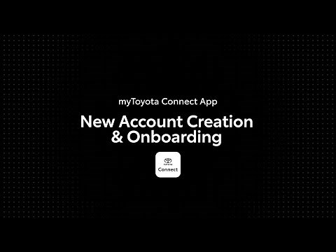 myToyota Connect | Onboarding