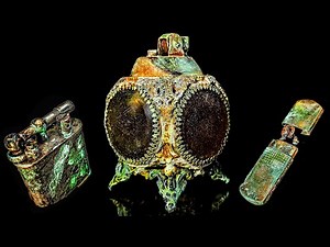 🔥 Three Vintage Lighters Restored with Gold Finish | Century-Old Treasures Revived