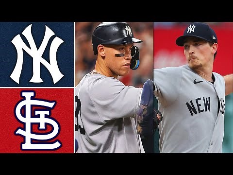 New York Yankees @ St Louis Cardinals | Game Highlights (8/16/25)