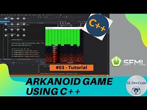 Create Simple Game Tutorial 03 - How to Create Arkanoid Game Using C++ (SFML) | Source Code