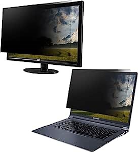 Privacy Screen Filter - 34" (21:9) Screen Protector ALL Upgraded - Privacy, Blue Light, UV, Glare, Material Design All by Korea