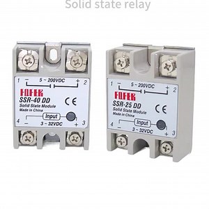 SSR-25DA SSR-40DA Solid State Relay 25A 40A 3-32V DC Normally Open Solid State Relay