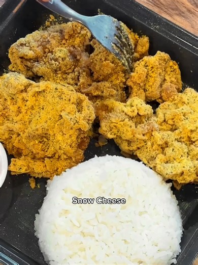 Delicious Boneless Snow Cheese Chicken Meal