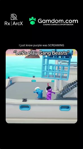 @rx_arcx on Instagram: "Gang Beasts is a chaotic, multiplayer party game that’s all about silly physics-based brawling. Set in colorful, cartoonish arenas inspired by industrial and urban environments, players control wobbly, jelly-like characters who punch, grab, headbutt, and throw each other around using intentionally clumsy controls. The goal is simple: knock your opponents out of the stage or into hazards like grinders, trucks, or rising water. With its hilarious ragdoll physics, local and