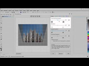 CorelDRAW Graphic Suite X8 - Korrektur perspektivischer Verzerrungen