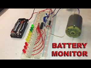 LED Battery Monitor DIY with LM3914