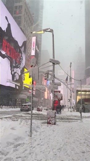 NYC Winter Night ❄️ Snowstorm Walking Tour #nycnight #snow #exploreny