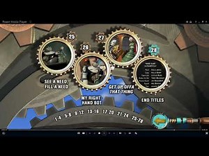 Robots UK DVD Menu Walkthrough 2005