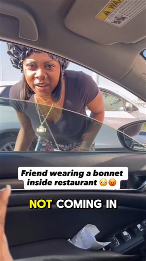 BeautyofroyaltyLLC on Instagram: "Friend wearing bonnet into Restaurant 😩😡😳 What would you do ??? #bonnetchronicles #bonnets #hairstylistproblems #hair #fypppppppppppppppppppppppppppppppppppppppppppppppppppppppppppppppppppppp"