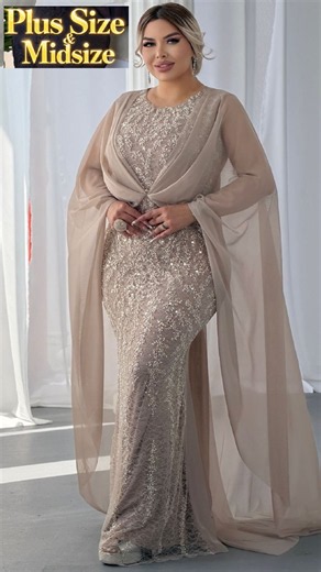 New PLUS SIZE & MID SIZE evening glamour: Which dress is your favorite? 👗🔥