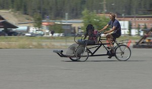 5.3K views · 105 reactions | A Whitehorse mechanic, inventor and recycler has ressurected a project that rents bikes for a few dollars a week. Philippe Leblond says the Purple Bike Project is about affordable transit and, yes, "saving the planet one bicycle at a time." CBC Philippe Morin visited the project's new home at the Yukon Transportation Museum. | CBC Yukon | Facebook