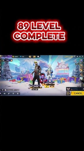 89 level complete 💯💯 #shorts #trending #explore