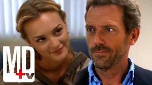 Dr House gets a little too smug when the daughter of his patient (Leighton Meester) won't leave him alone | MD TV