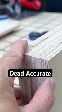 Dead Accurate Cuts on Plywood EVERY TIME #tools