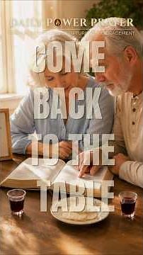 Jesus Still Invites You to the Table | Morning Prayer, Remember Holy Communion (Daily Power) #jesus
