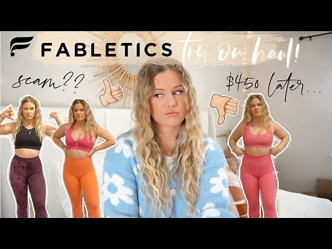 The Truth about Fabletics // Non-Sponsored Fabletics Try-On Haul/Review