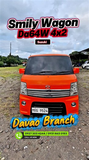 Suzuki DA64W Smily Wagon 4x2 | Japan Surplus Minivan for Sale | Davao Branch