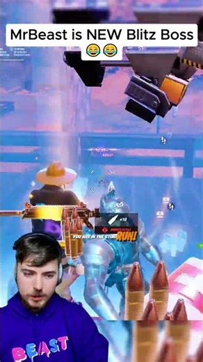 Bro, MrBeast is NEW Blitz Boss in Fortnite!!! HaHaha 😂😂