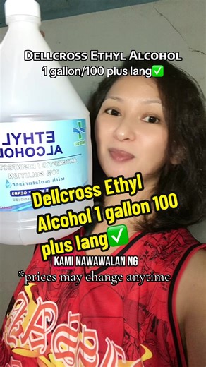 Dellcross Ethyl Alcohol✨ 1 gallon 100 plus lang‼️ 70% solution✅ With skin moisturizer✅ Ambango pa!🤩 BUY HERE▶️▶️ @JANE Talks and Sell🐈 @JANE Talks and Sell🐈 #dellcross #dellcrossethylalcohol #ethylalcohol #handsanitizer ##ethylalcohol1gallon #janetalksandsell