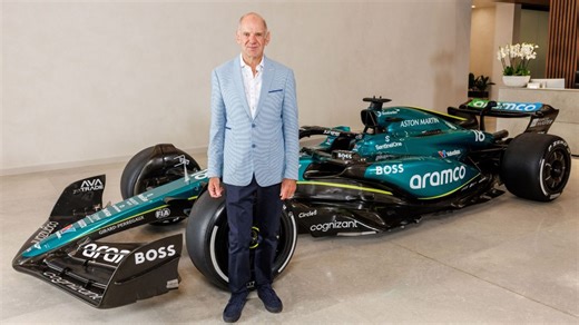 F1's star designer Newey joins Aston Martin