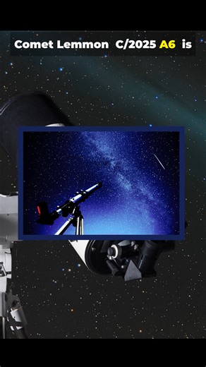 How to find comet Lemmon in the sky as it brightens this October ....... 🌟 Want to spot a glowing comet in October 2025? Here’s your quick guide to find **Comet Lemmon (C/2025 A6)** in the sky! 🔭 When to look:- Early October: before dawn, northeast sky - Mid to late October: after sunset, western/northwestern sky - Around Oct 21 (closest approach): in **Boötes**, near **Cor Caroli** and between the Big Dipper and Boötes line 🔎 Tips:- Use a stargazing app (Stellarium, SkySafari etc.) - Use bin