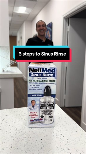 Master Sinus Rinse in Three Simple Steps