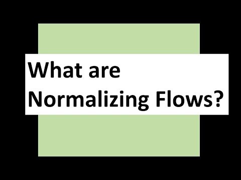What are Normalizing Flows?
