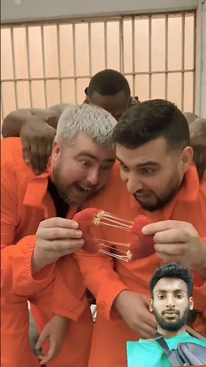 Making delicious food inside the prison #shorts