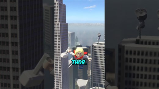 The evolution of flying characters in Lego games #legomarvelsuperheroes #legocityundercover