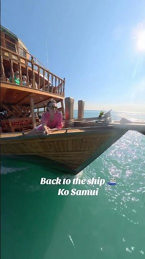 Back to the Ship! 🌅 Koh Samui Adventure Ends | Celebrity Solstice Cruise