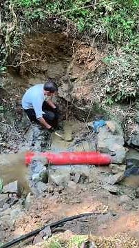 Outdoor Stream Dam: Design & Construction Process