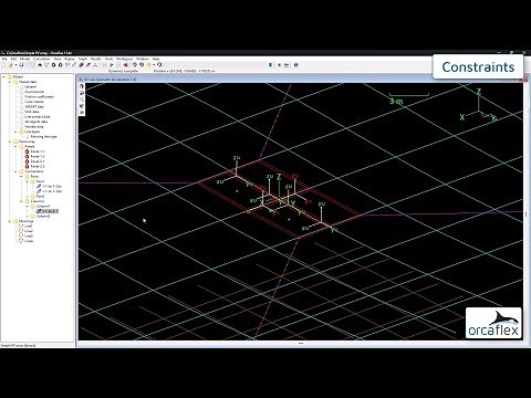 Introduction to OrcaFlex 15: the constraint object