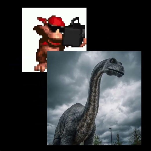 Donkey Kong Stickman Dinosaur 4