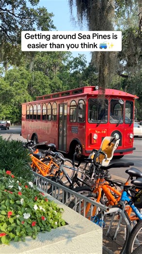 2.9K views · 49 reactions | Getting around Sea Pines in Hilton Head is easier than you think! | Hilton Head Livin | Facebook