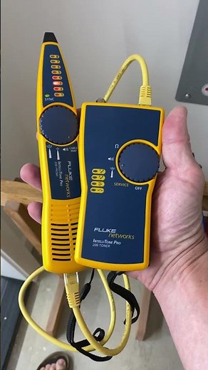 Fluke Intellitone Probe/Toner Cable Map Test - SUCCESS