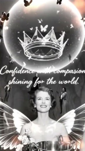 May-Louise Flodin (Miss World 1952): “Confidence with compassion, shining for the world.”
