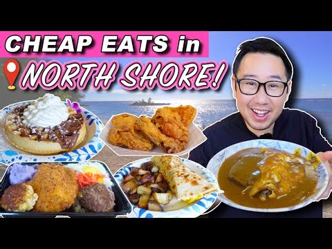 Where to Eat on a Budget in North Shore, Oahu! || Hawaii's Best Cheap Eats!