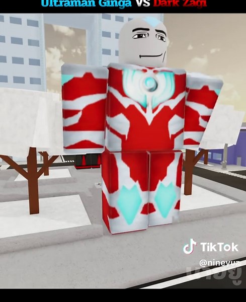 ความสวยงามของ Ultraman ในเกม Roblox