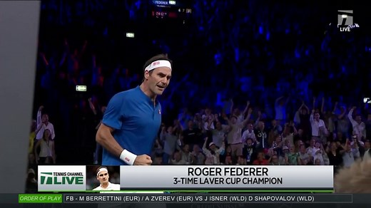 TC Live: Roger Federer