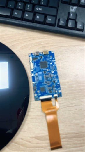 Ready for shipment,round 8inch display with hdmi adapter #display #arduino #raspberrypi