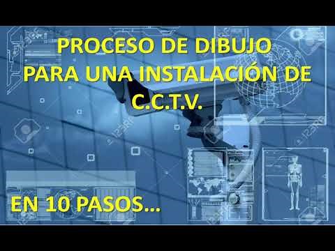 Dibujo de plano de CCTV en AutoCAD, recomendaciones y criterios de dibujo.