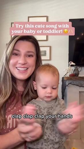 Did you know simple songs help INCREASE your child’s speech and vocab skills?? 🙌🏻✨ 👋🏻 Hey there! I’m Tyler, a music therapist and mom of 3 who loves sharing interactive songs to help your little ones grow and develop, whether that at home, or in a classroom 🥰 When you sing a simple song like this one with your baby/toddler, you are helping them: 👉🏻 Develop vocabulary and speech skills (learning new words and associations) 👉🏻 Practice motor skills and midline crossing (which is VITAL for