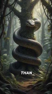 Bigger Than a T-Rex: The Nightmare Reality of Titanoboa#shorts #youtubeshorts