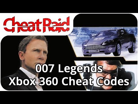 007 Legends Cheat Codes | Xbox 360